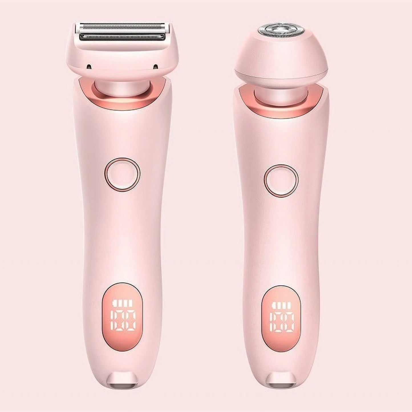 New 2-In-1 Shaver with Display Screen Hair Removal Device for Women'S Armpit and Pubic Hair Removal Device