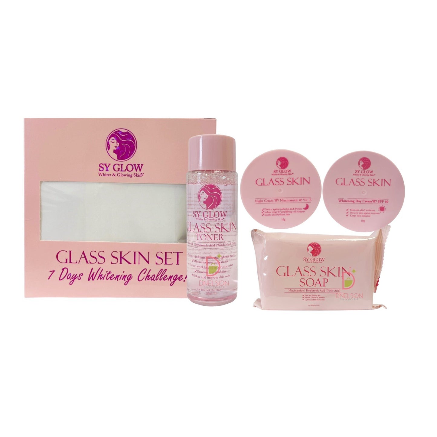 SY GLOW Rejuvenating & Glass Skin Maintenance Set Bundle