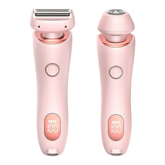 New 2-In-1 Shaver with Display Screen Hair Removal Device for Women'S Armpit and Pubic Hair Removal Device